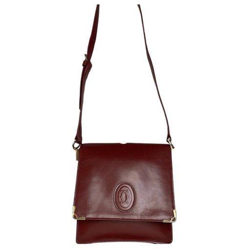 C leather handbag