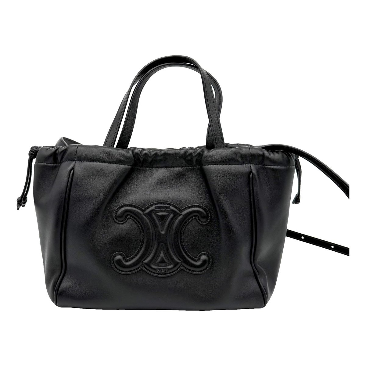 Cabas leather tote