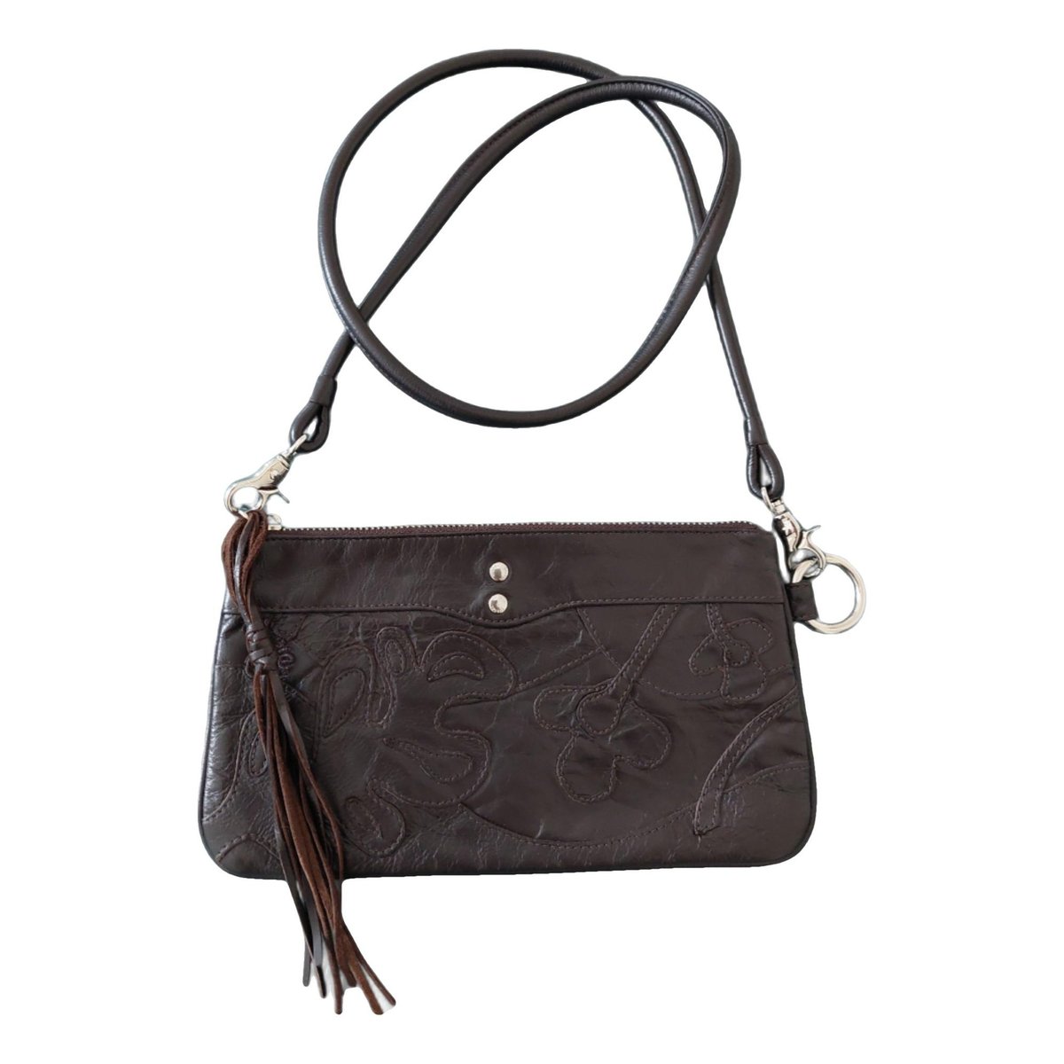 Leather mini bag