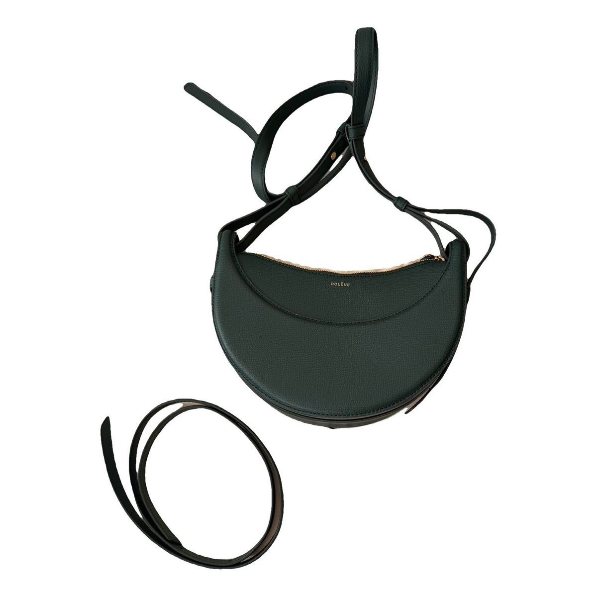 Numéro Dix leather crossbody bag