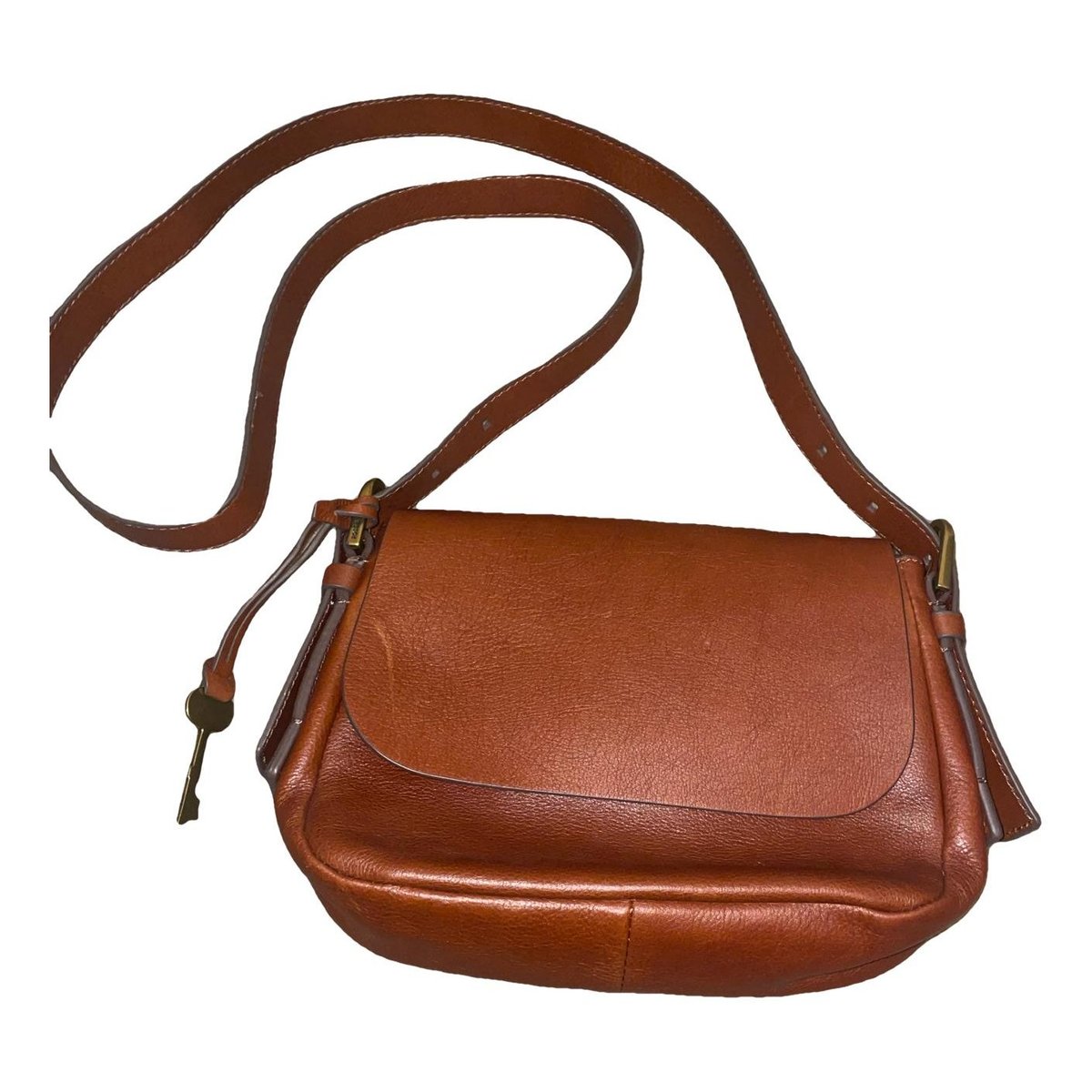 Leather crossbody bag