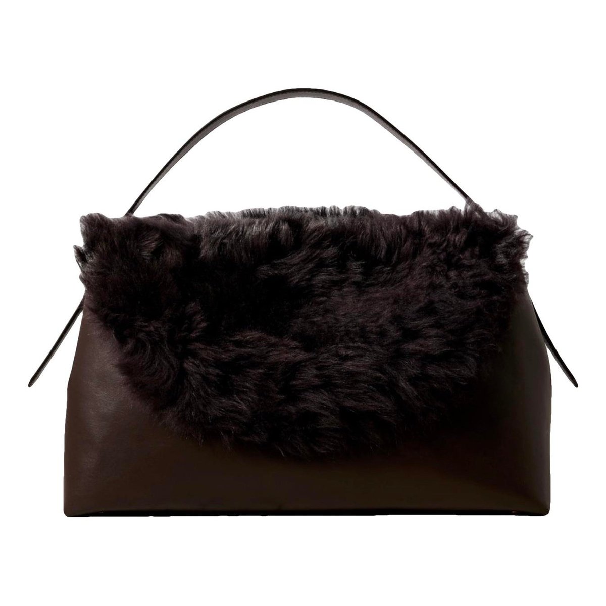 T-Lock leather handbag