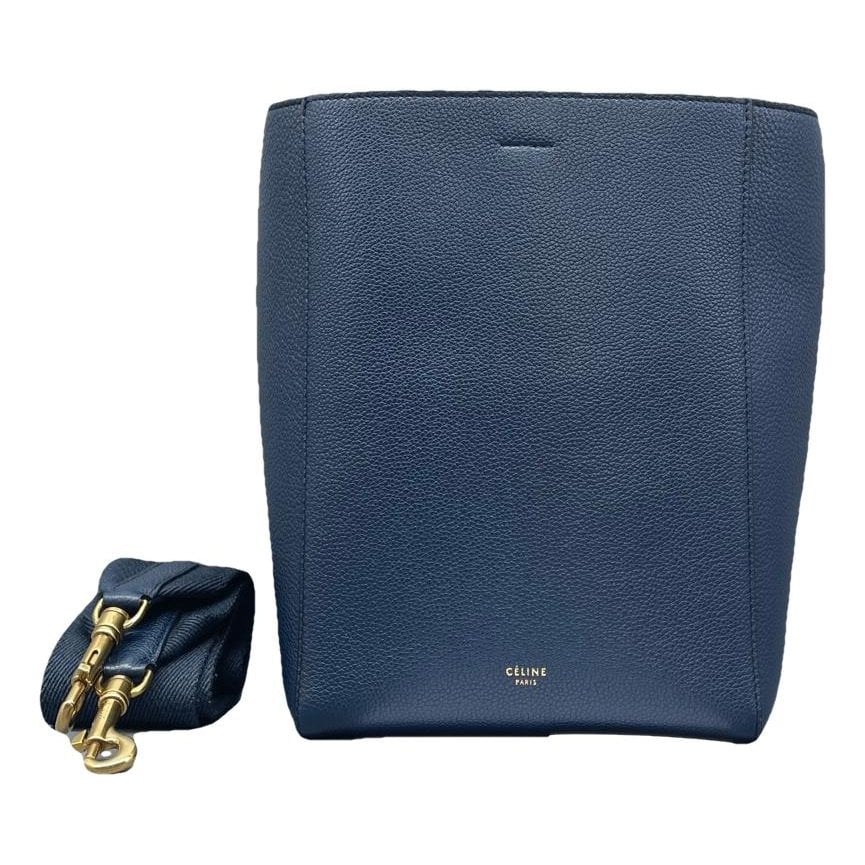 Seau Sangle leather handbag