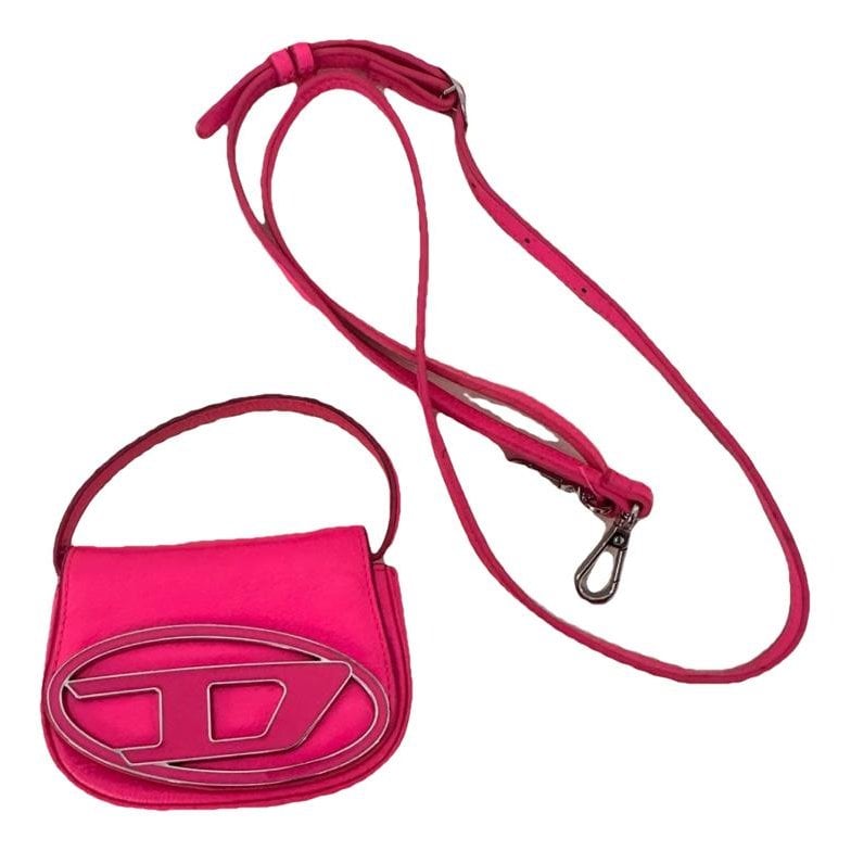 Patent leather handbag