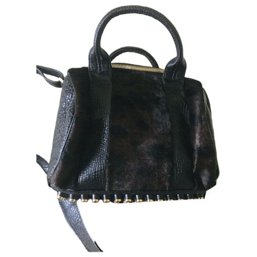 Rocco pony-style calfskin handbag