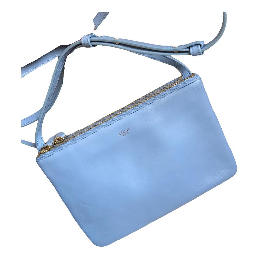 Trio leather crossbody bag