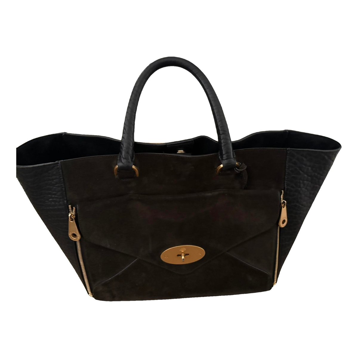 Willow leather tote