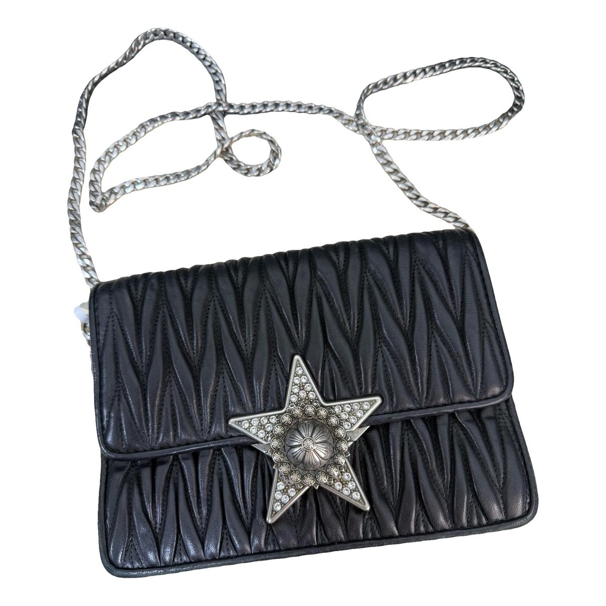 Dahlia Star leather crossbody bag