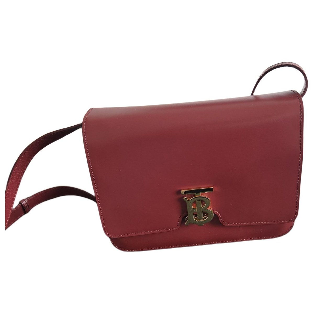 TB Bag Medium leather handbag