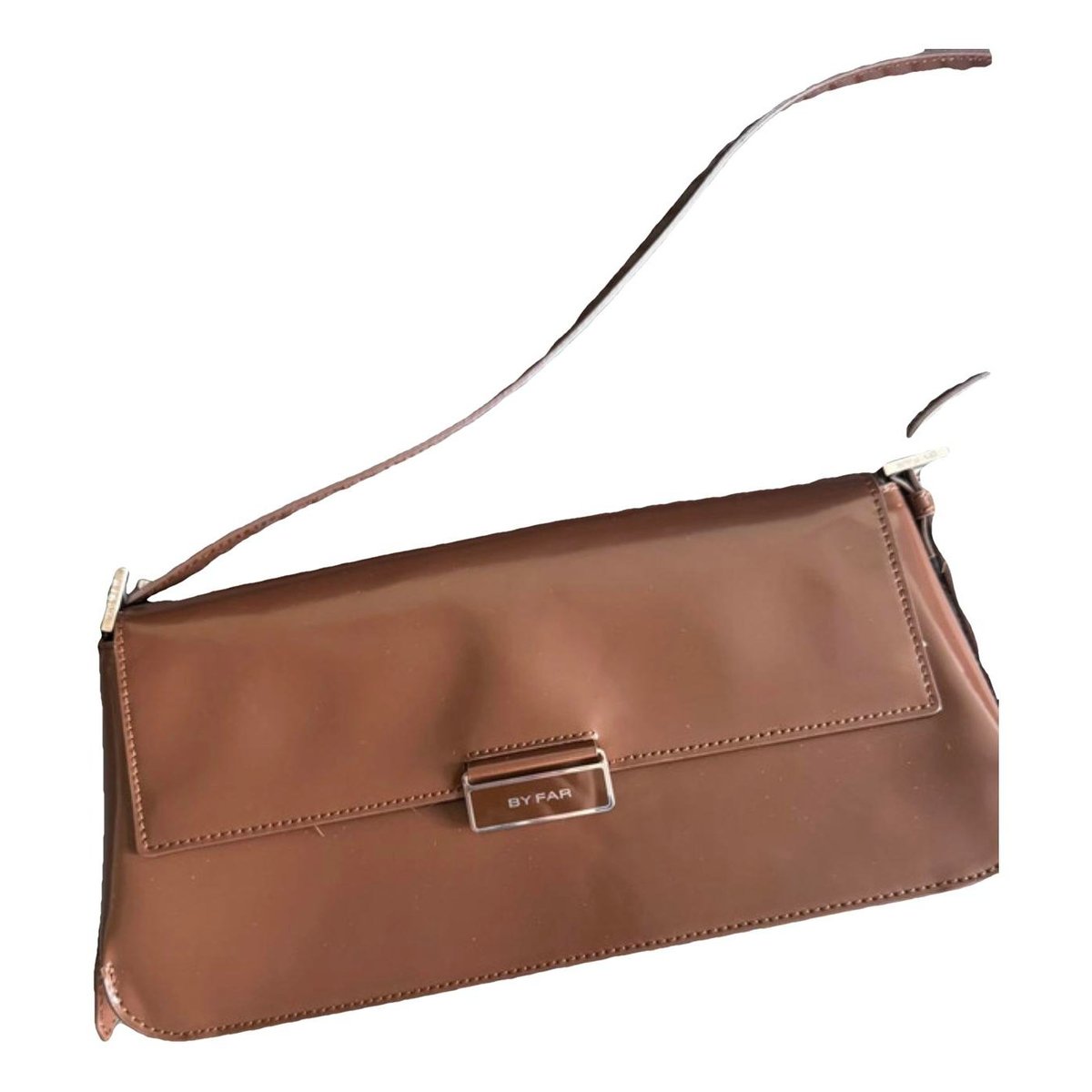 Patent leather handbag