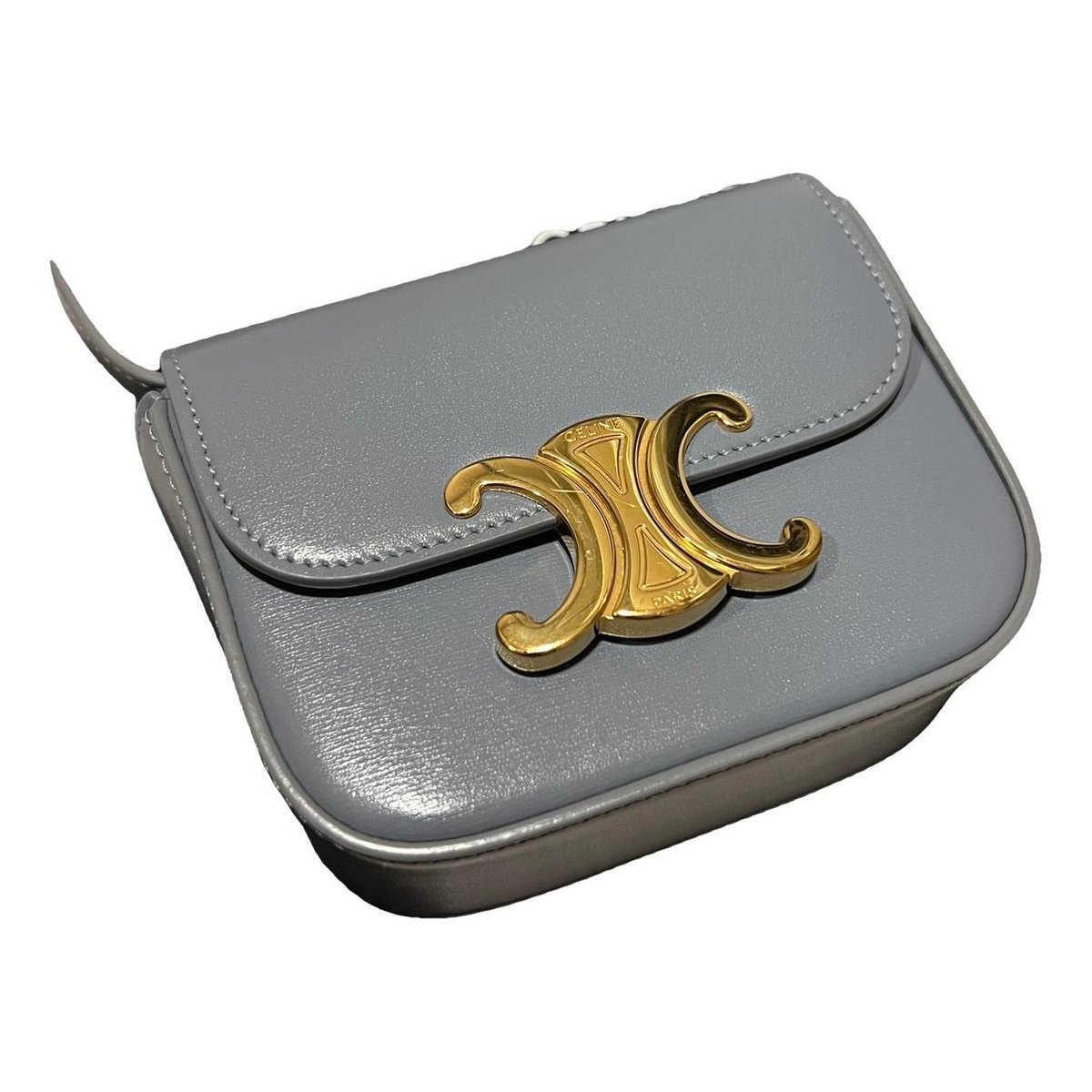 Triomphe leather handbag