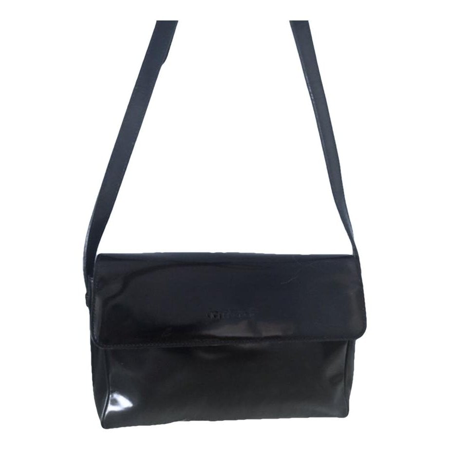 Patent leather handbag