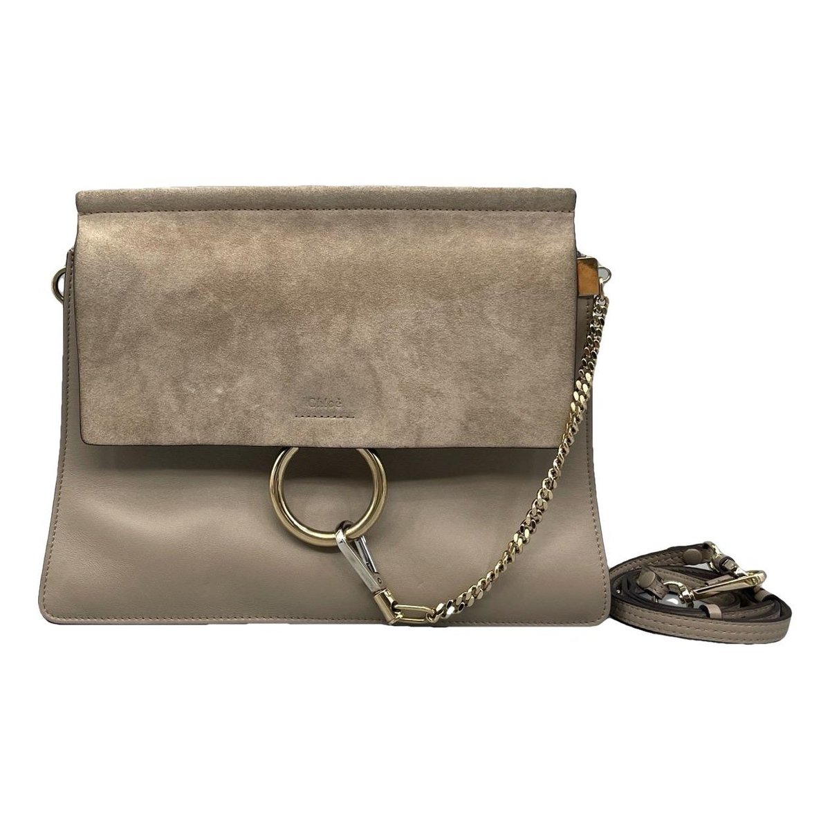 Faye leather handbag