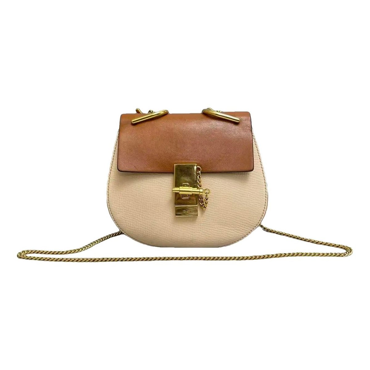 Drew leather crossbody bag