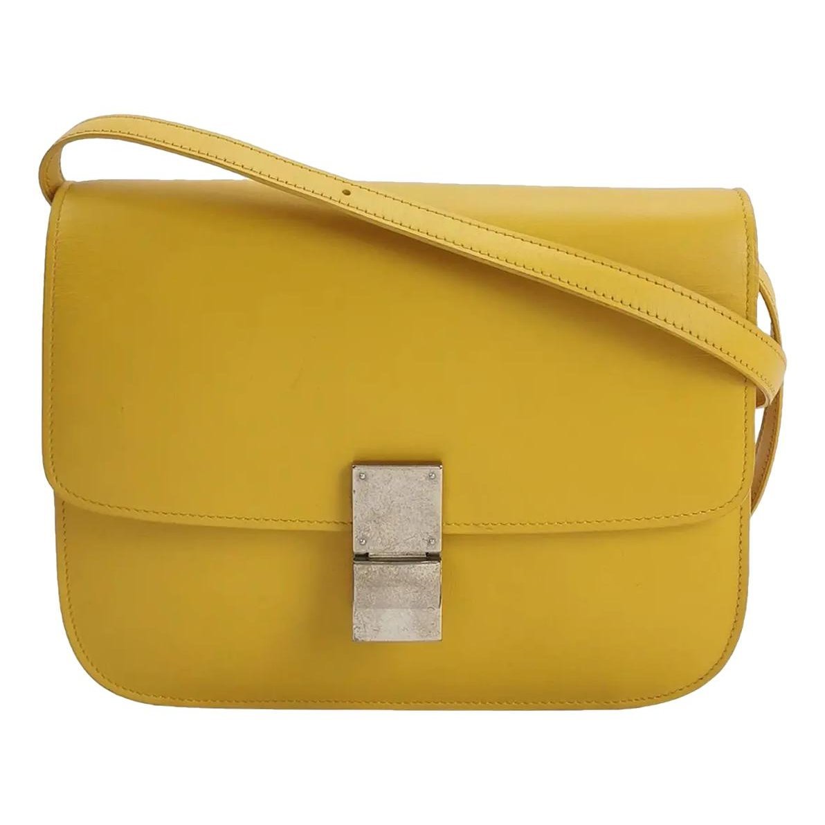 Classic leather handbag