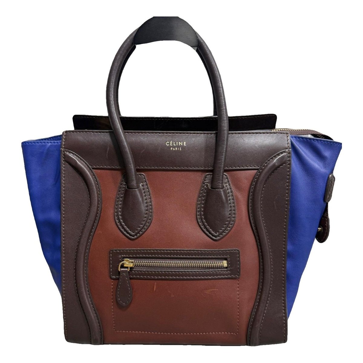 Luggage leather handbag