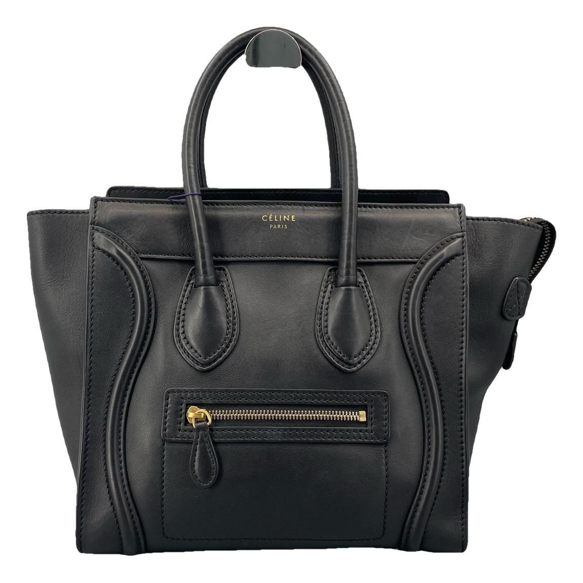 Luggage leather handbag