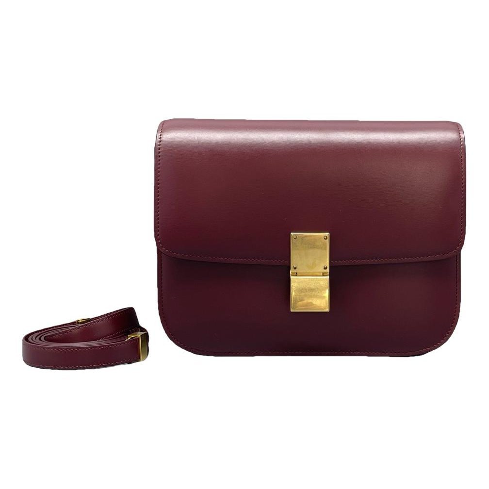 Classic leather handbag