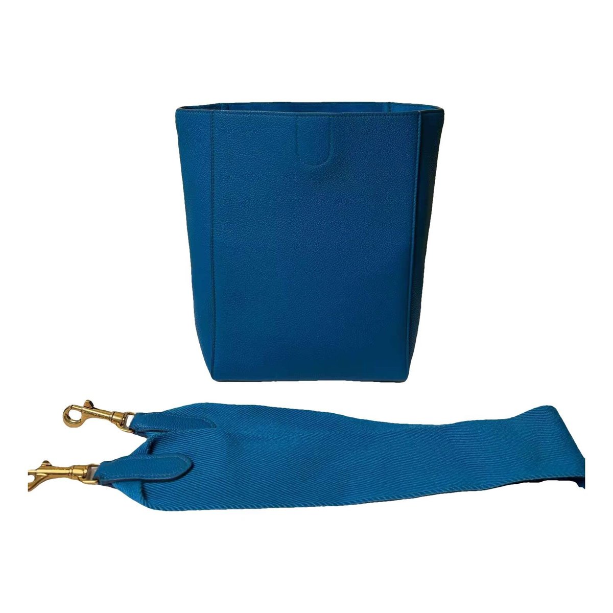Seau Sangle leather handbag