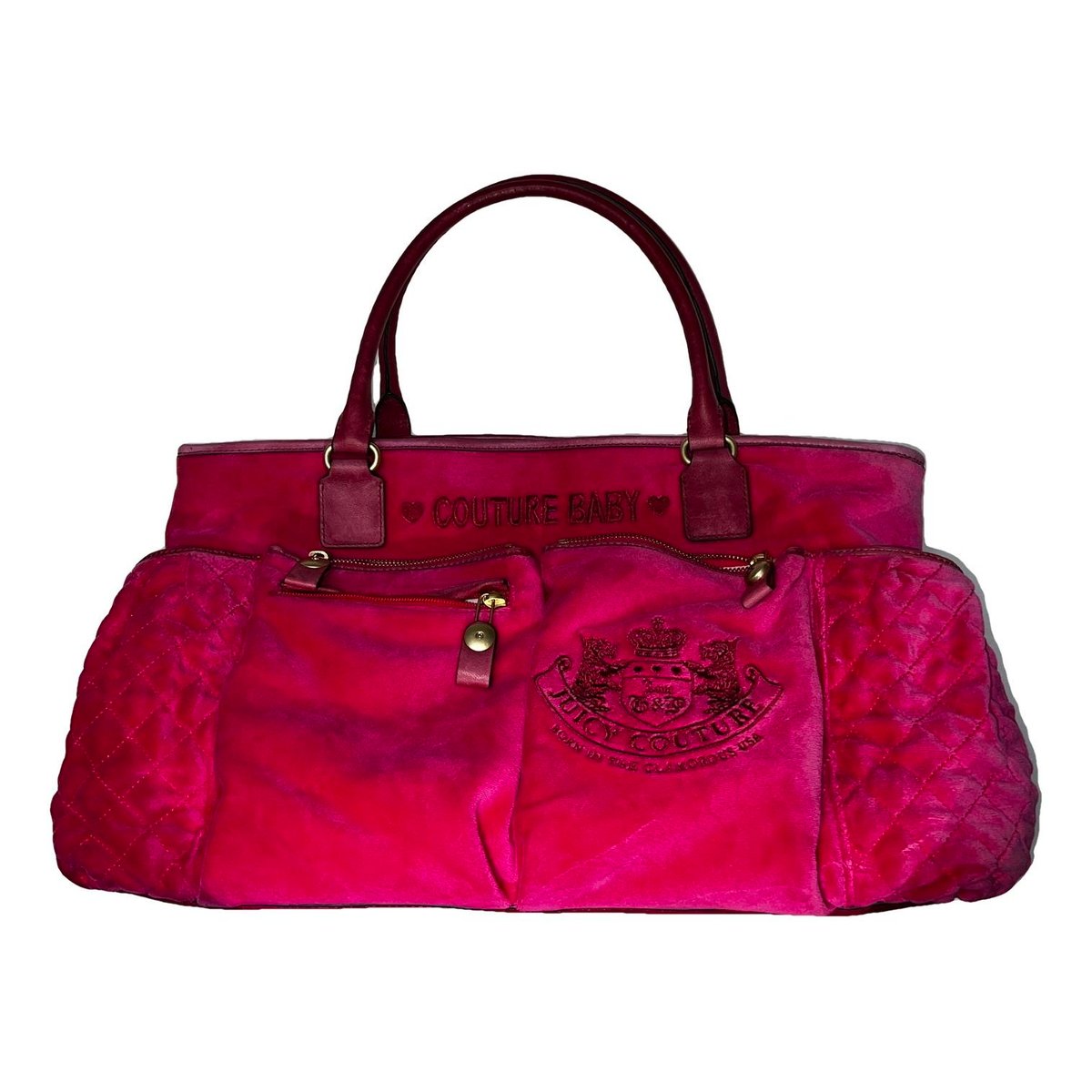 Velvet travel bag