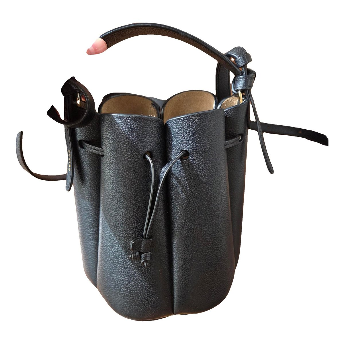 Numéro Huit leather crossbody bag