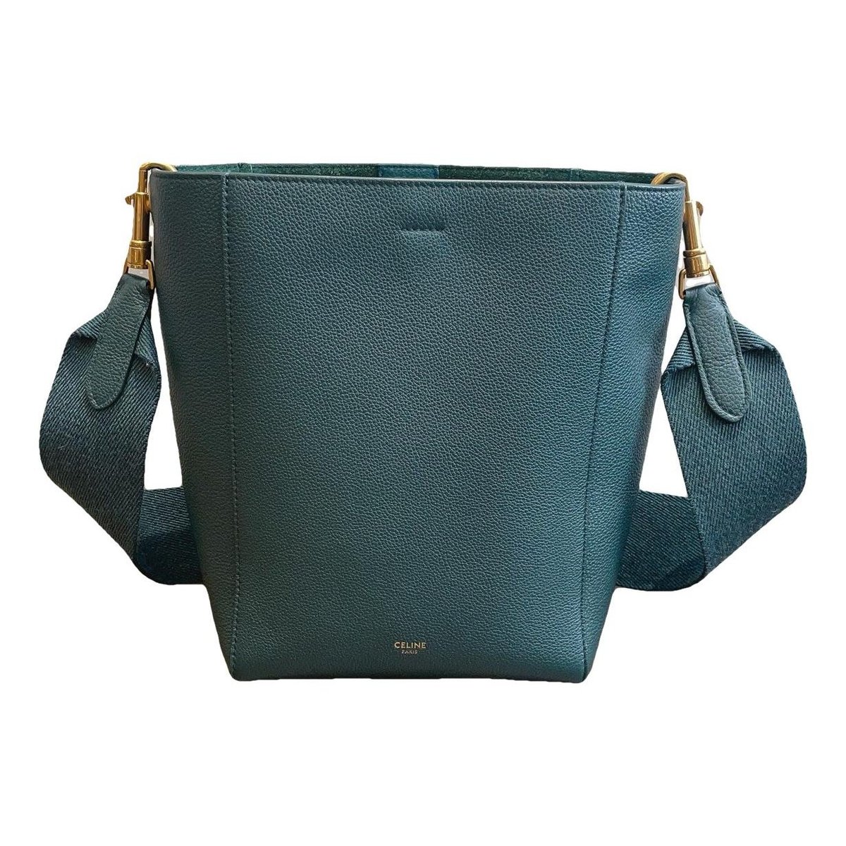 Seau Sangle leather handbag