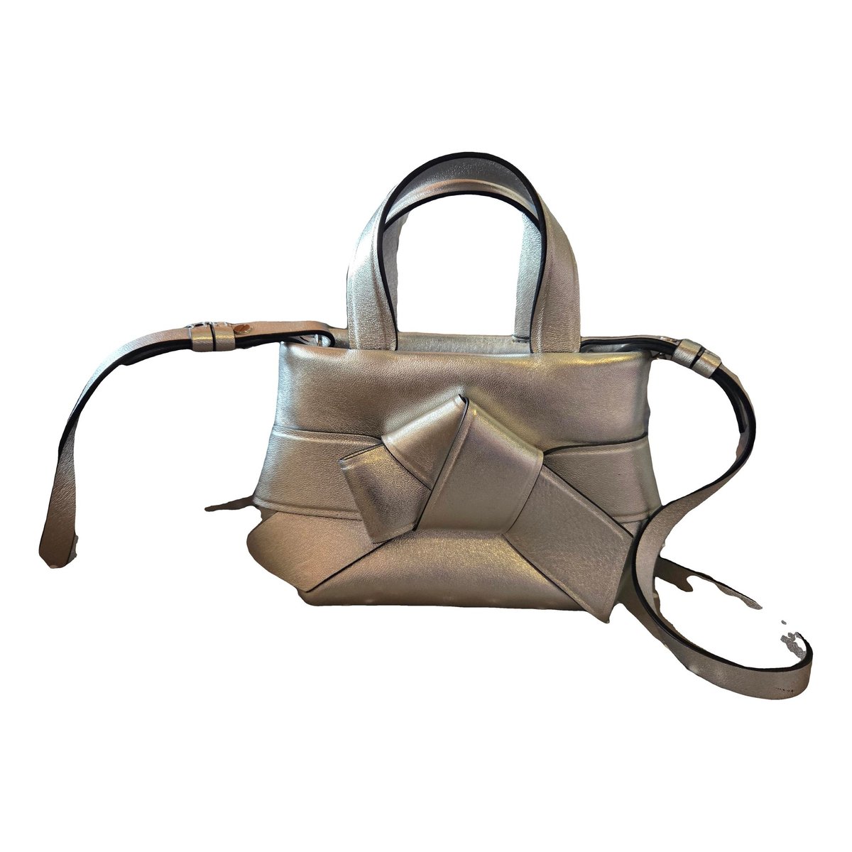 Musubi leather mini bag