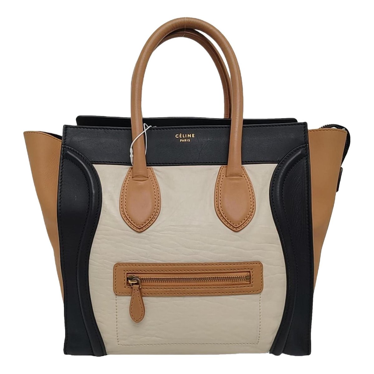 Luggage leather handbag