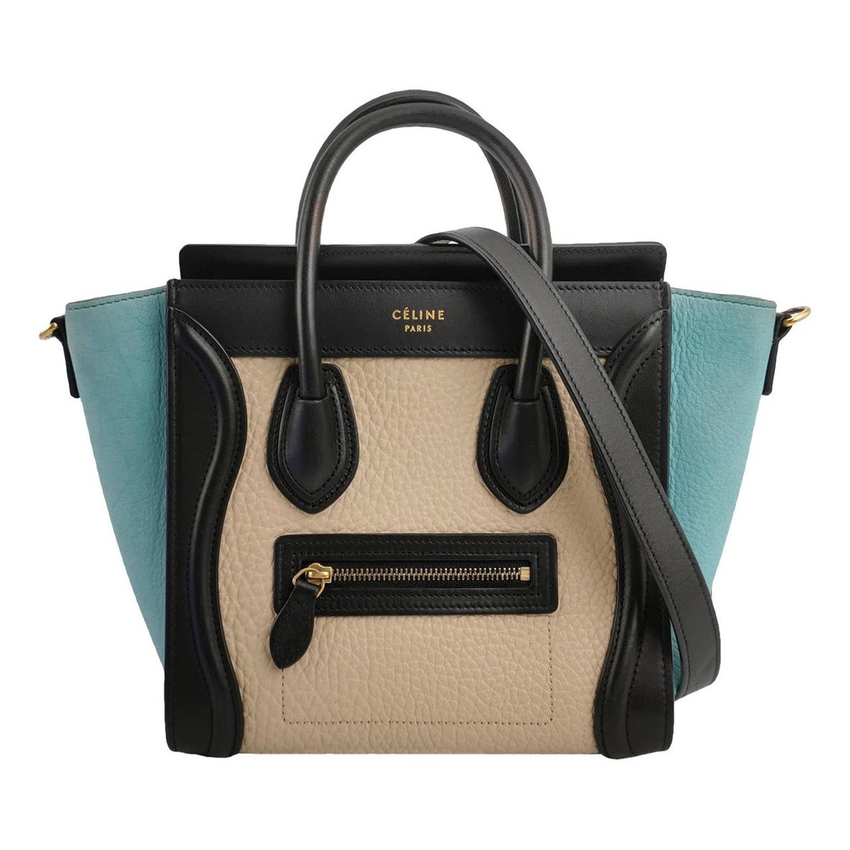 Nano Luggage leather handbag