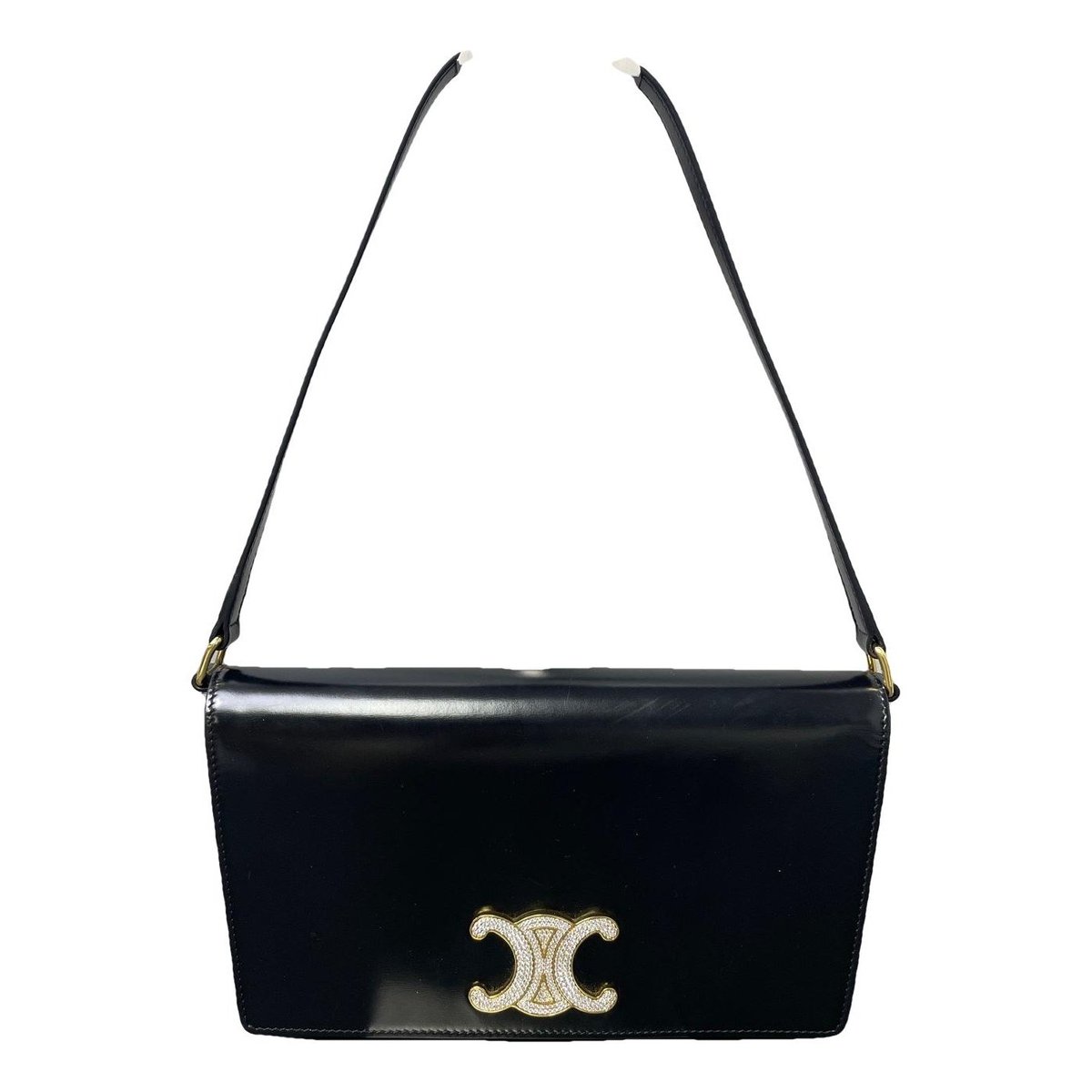 Triomphe leather handbag