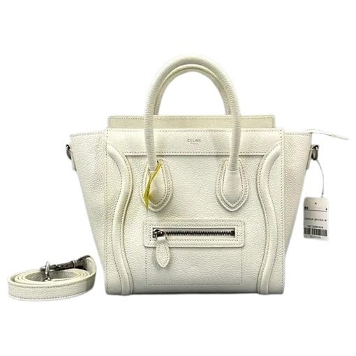 Nano Luggage leather crossbody bag