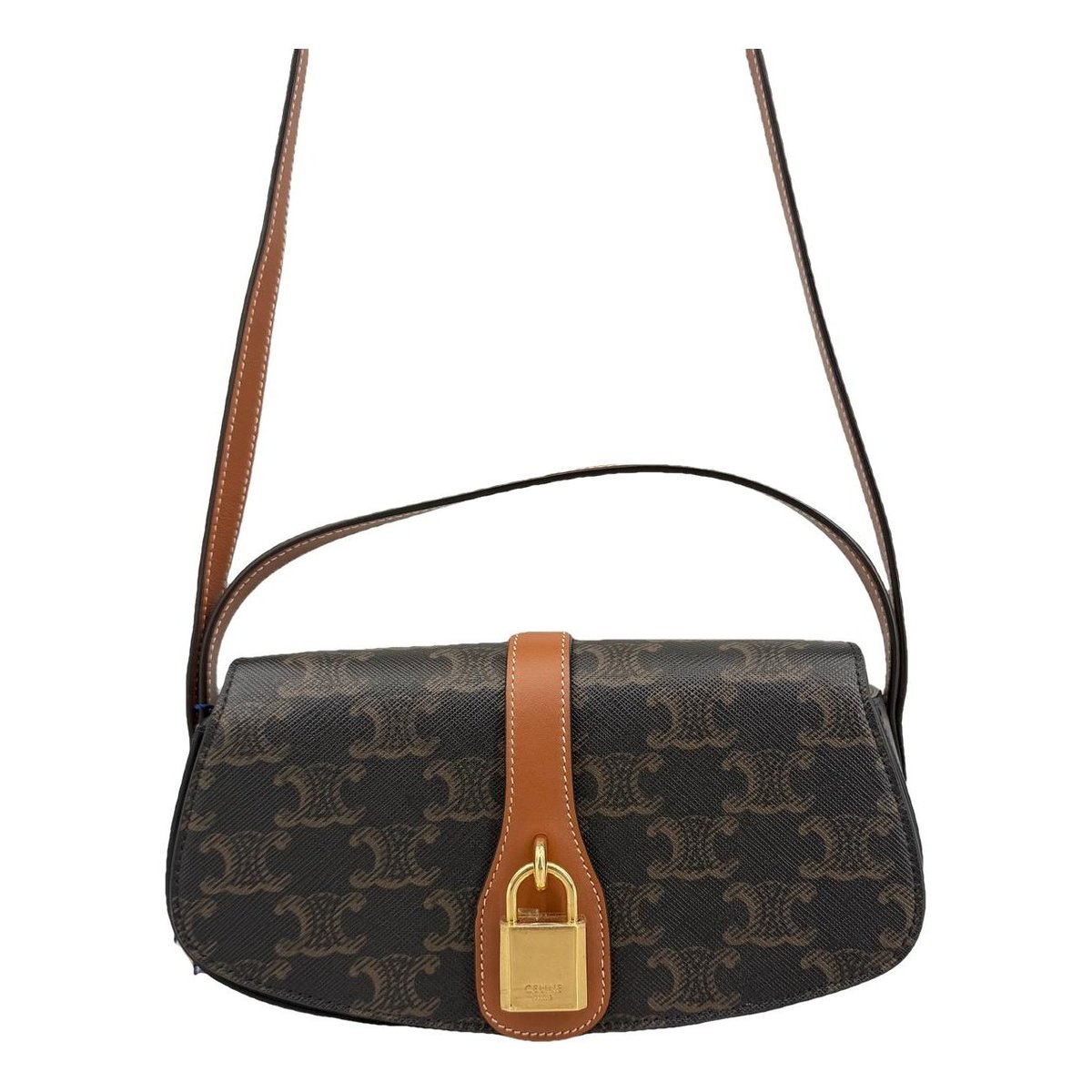 Tabou leather handbag