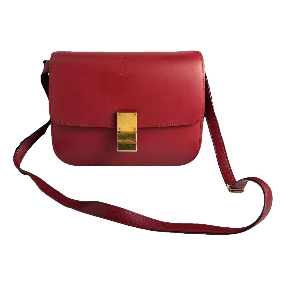 Classic leather handbag