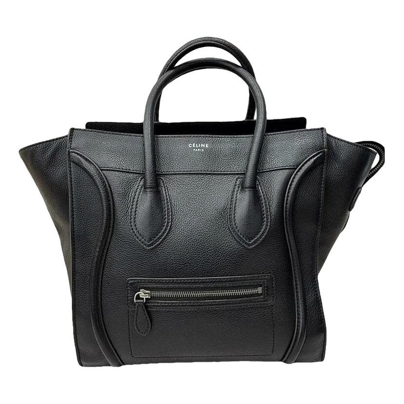 Luggage leather handbag
