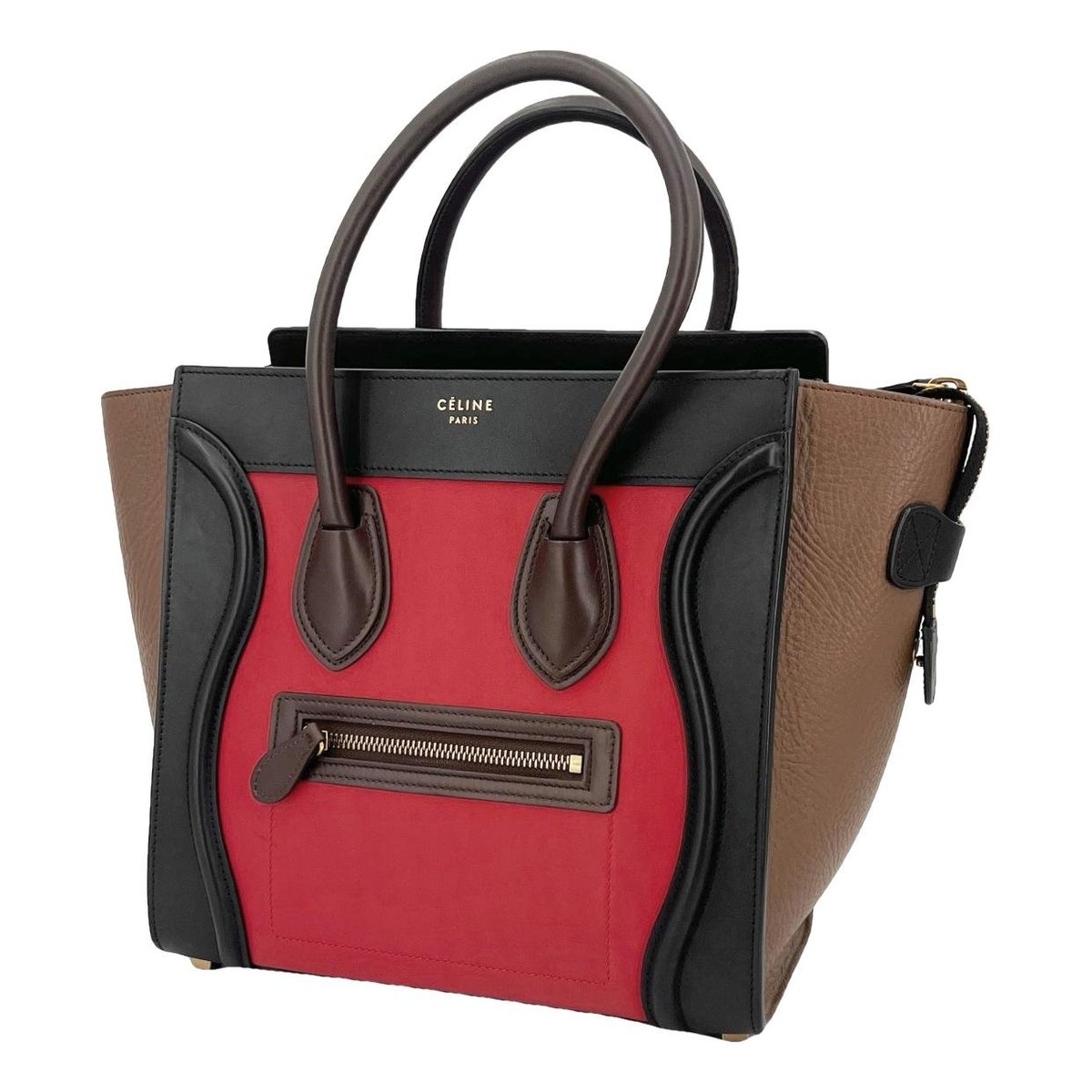 Luggage leather handbag