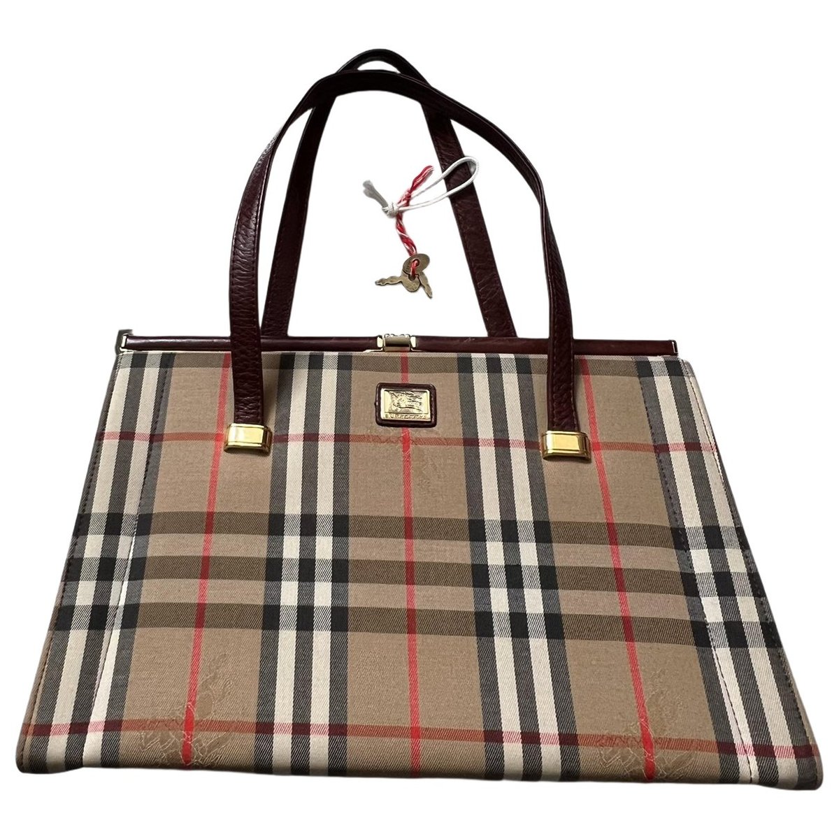 Title cloth handbag