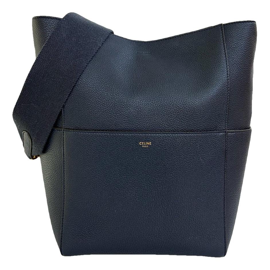Seau Sangle leather tote