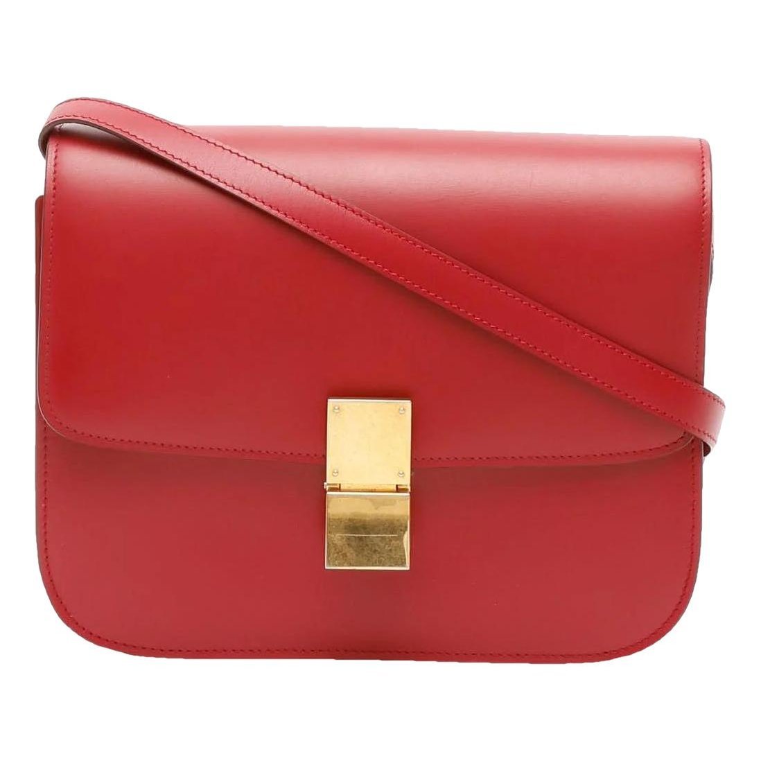 Classic leather handbag