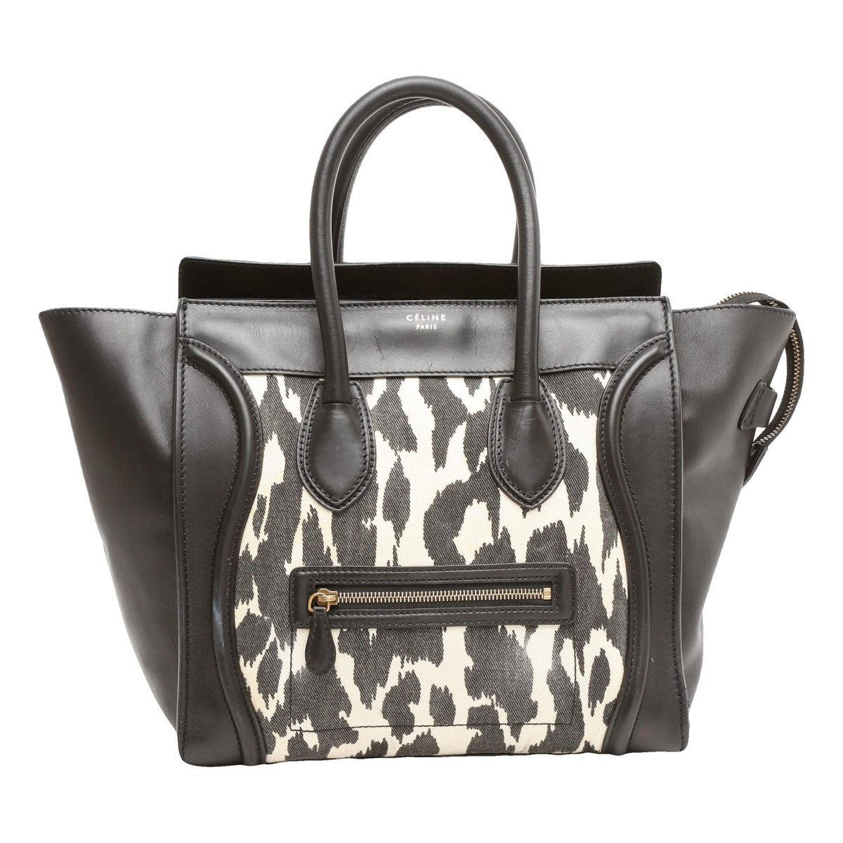 Luggage leather handbag