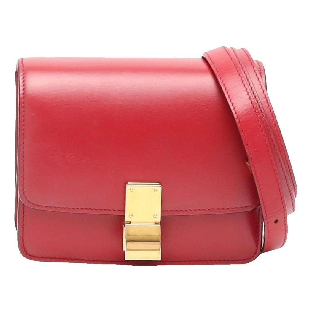 Classic leather handbag