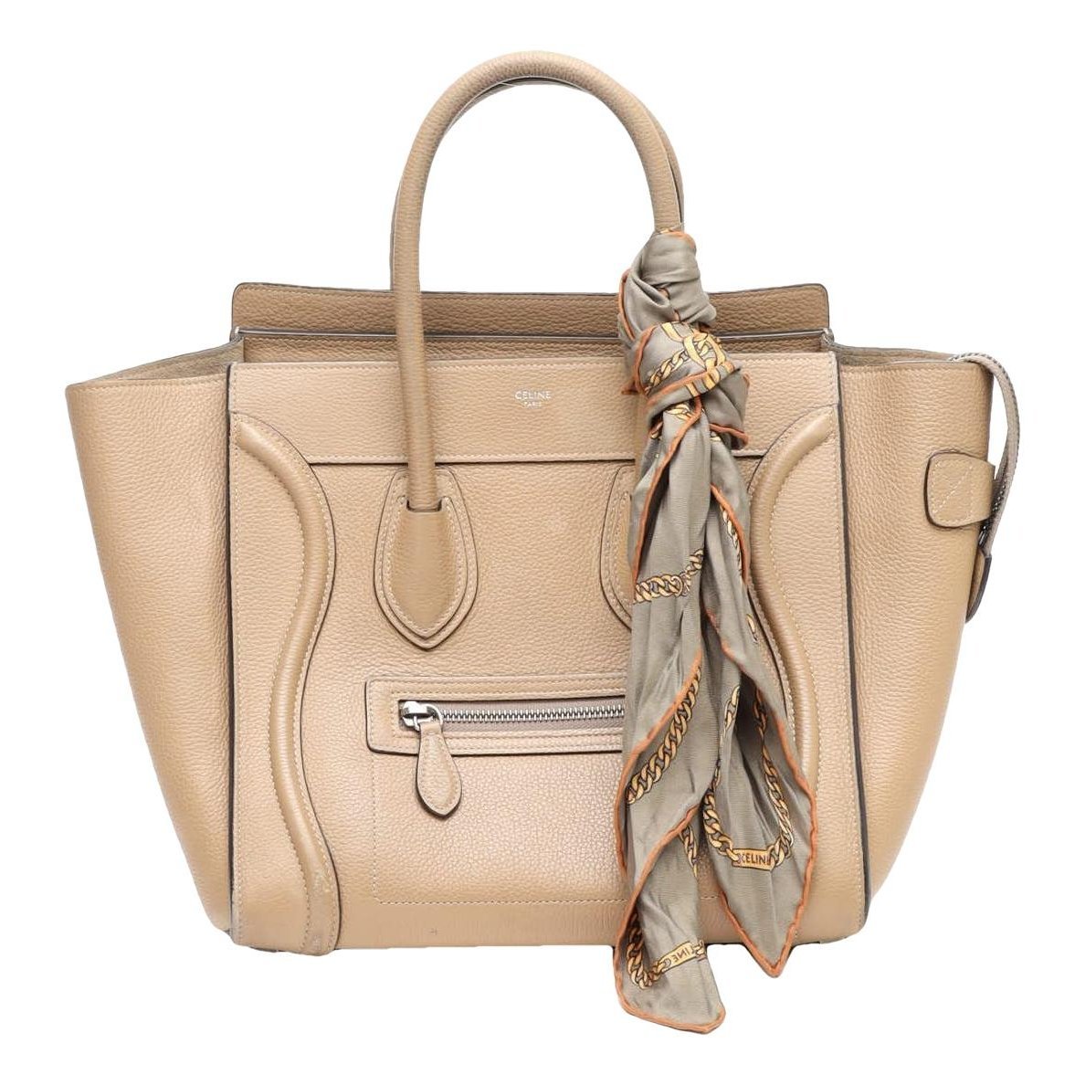 Luggage leather handbag
