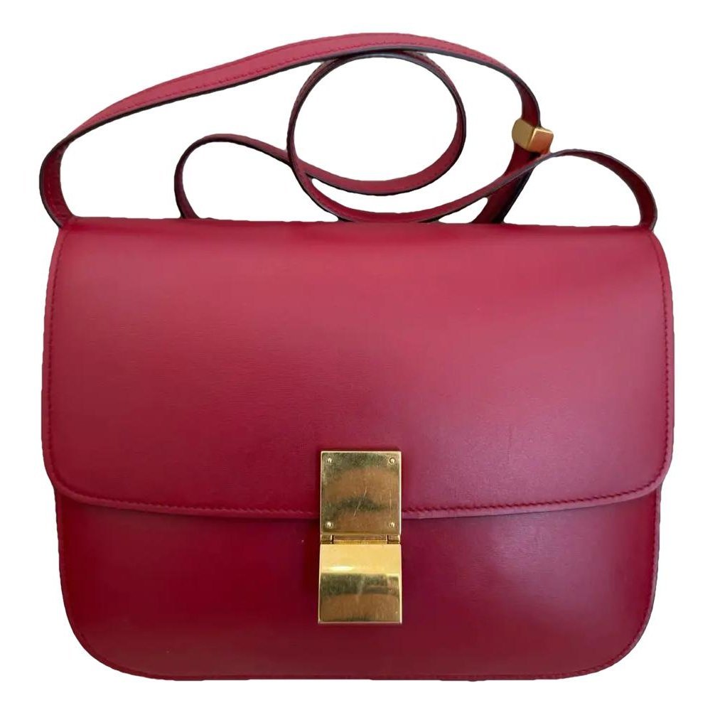 Classic leather handbag