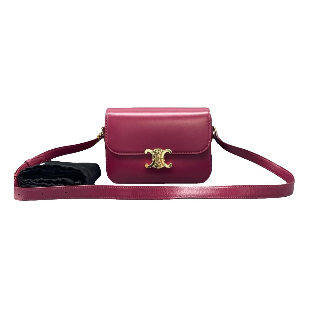 Triomphe leather handbag