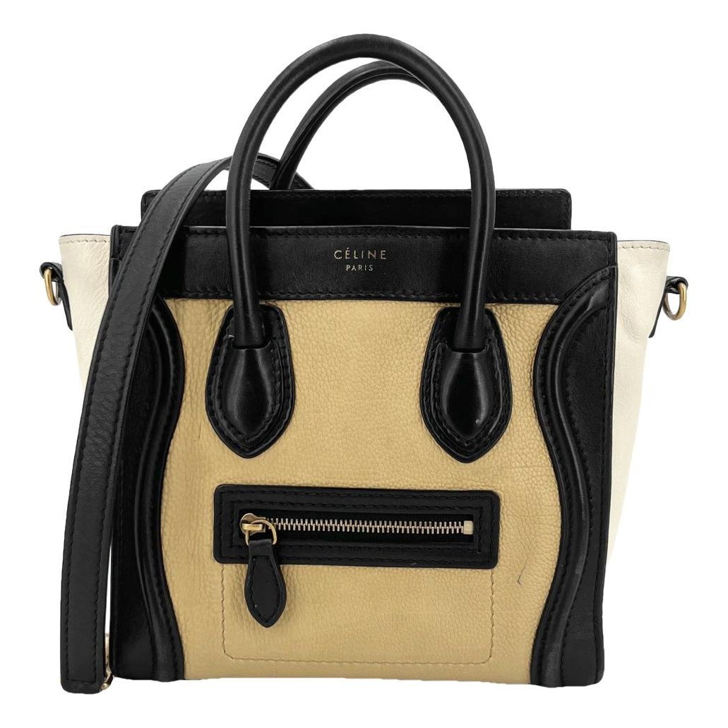 Nano Luggage leather handbag