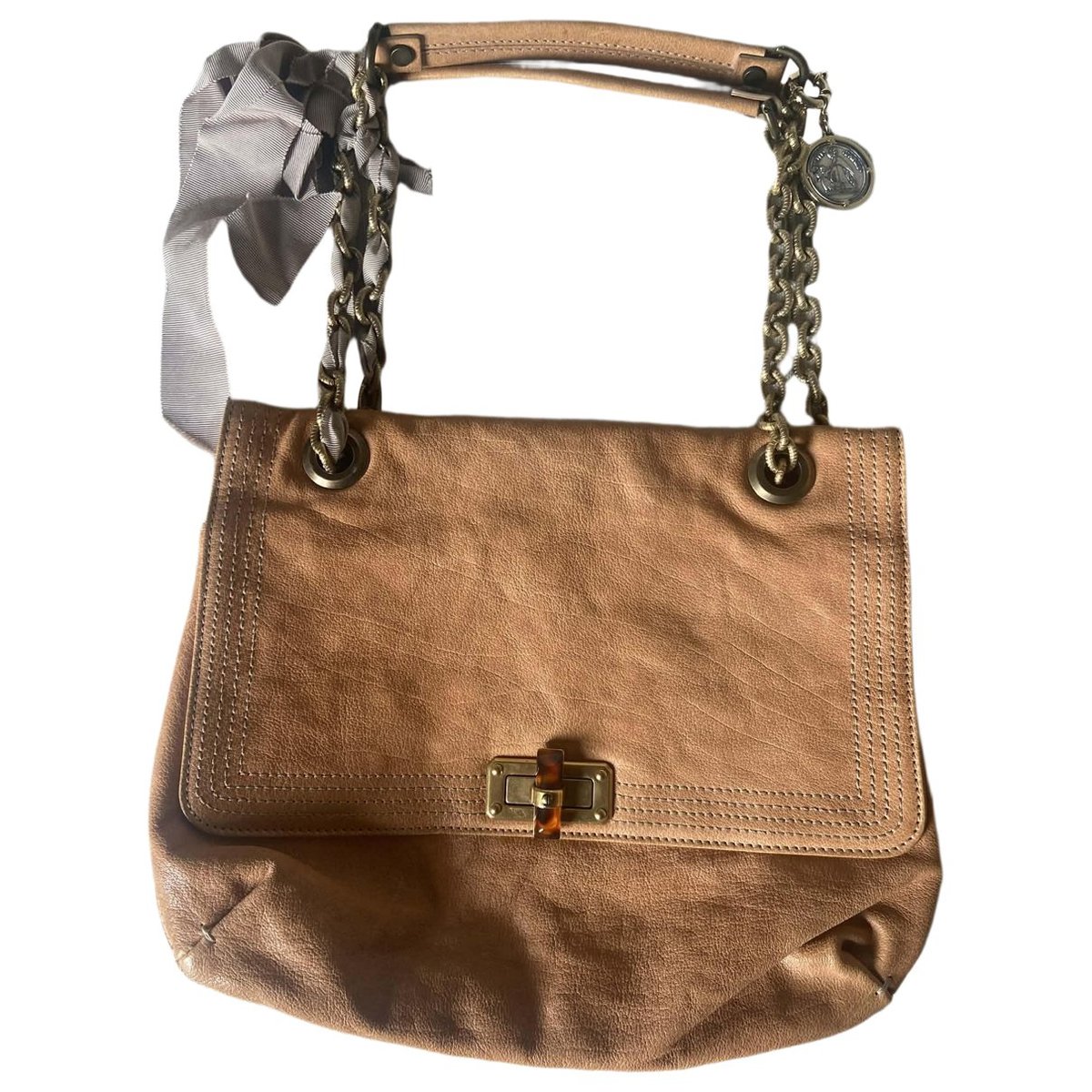Happy leather handbag
