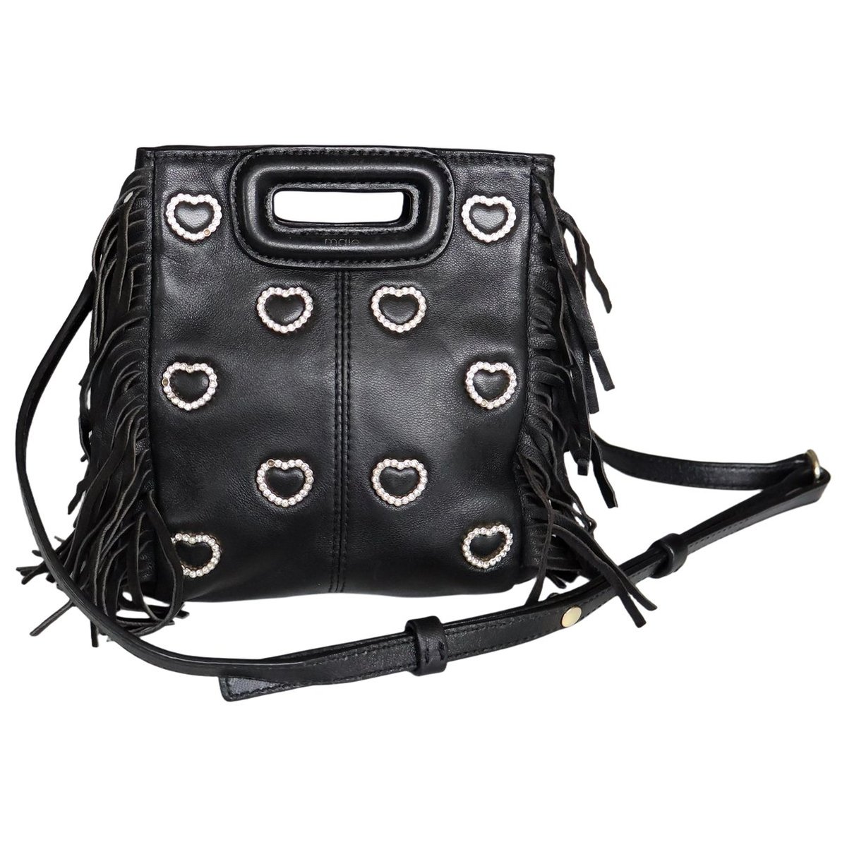 Leather crossbody bag