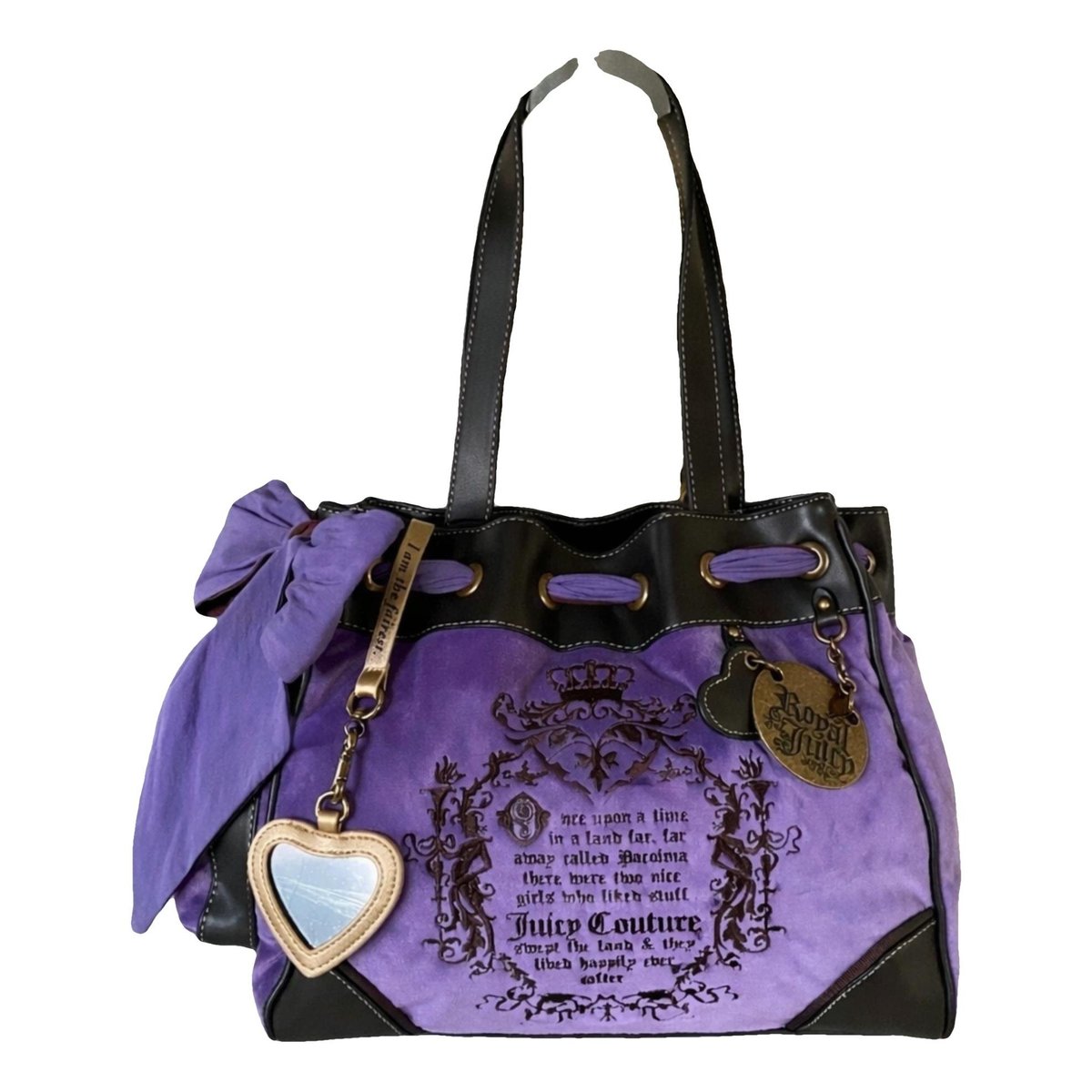 Velvet tote