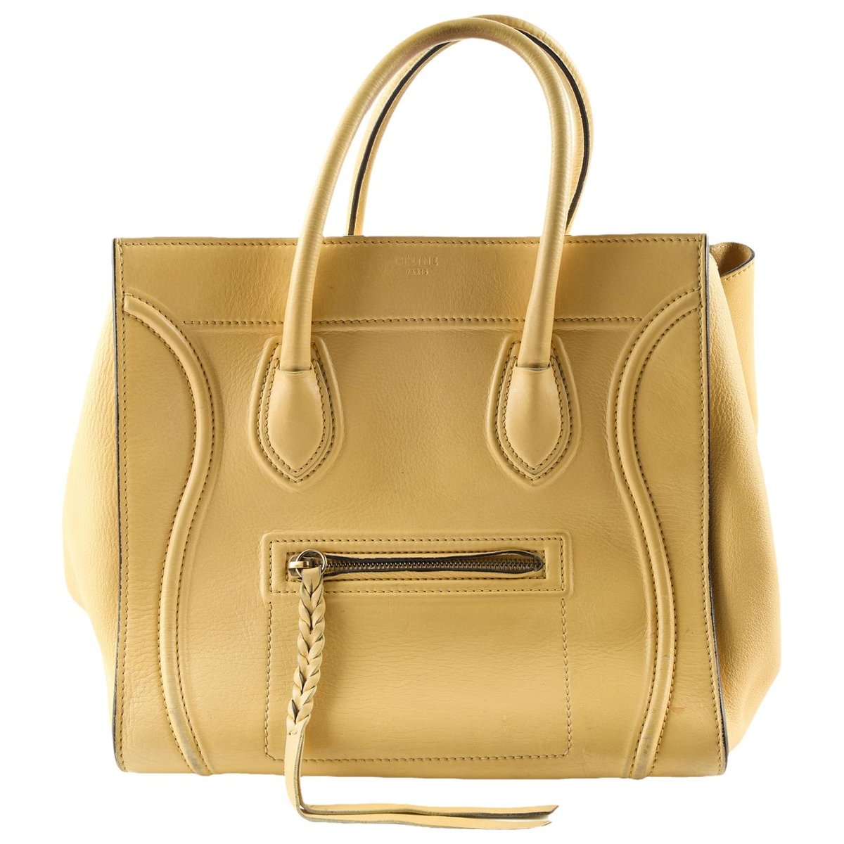 Phantom leather handbag