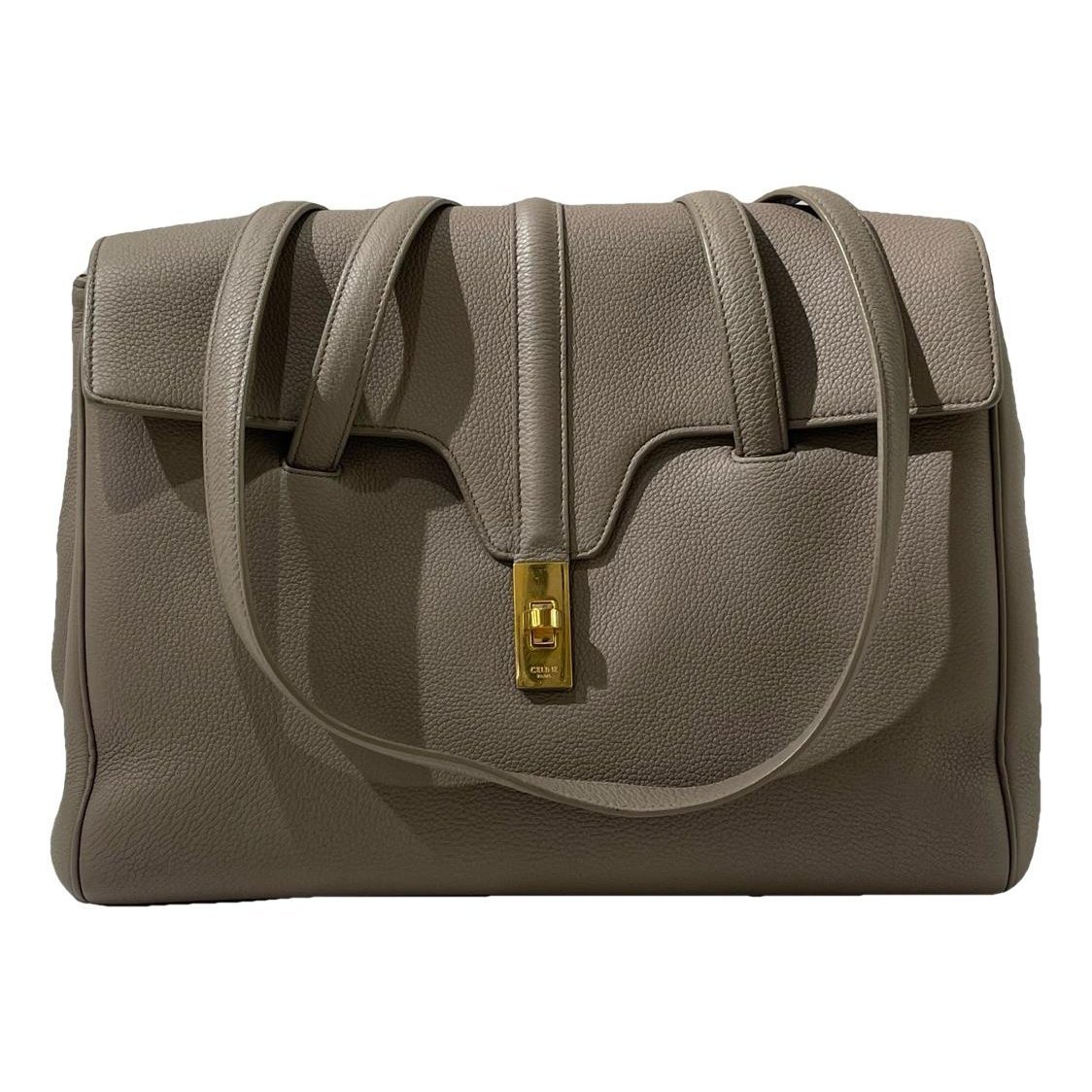 Sac 16 leather handbag