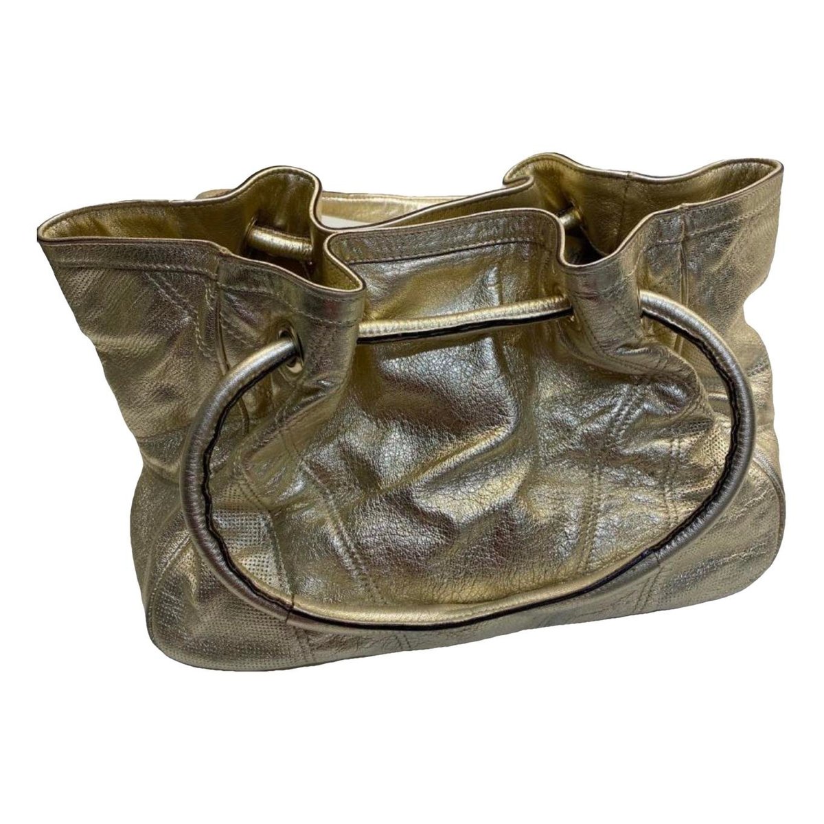Leather tote